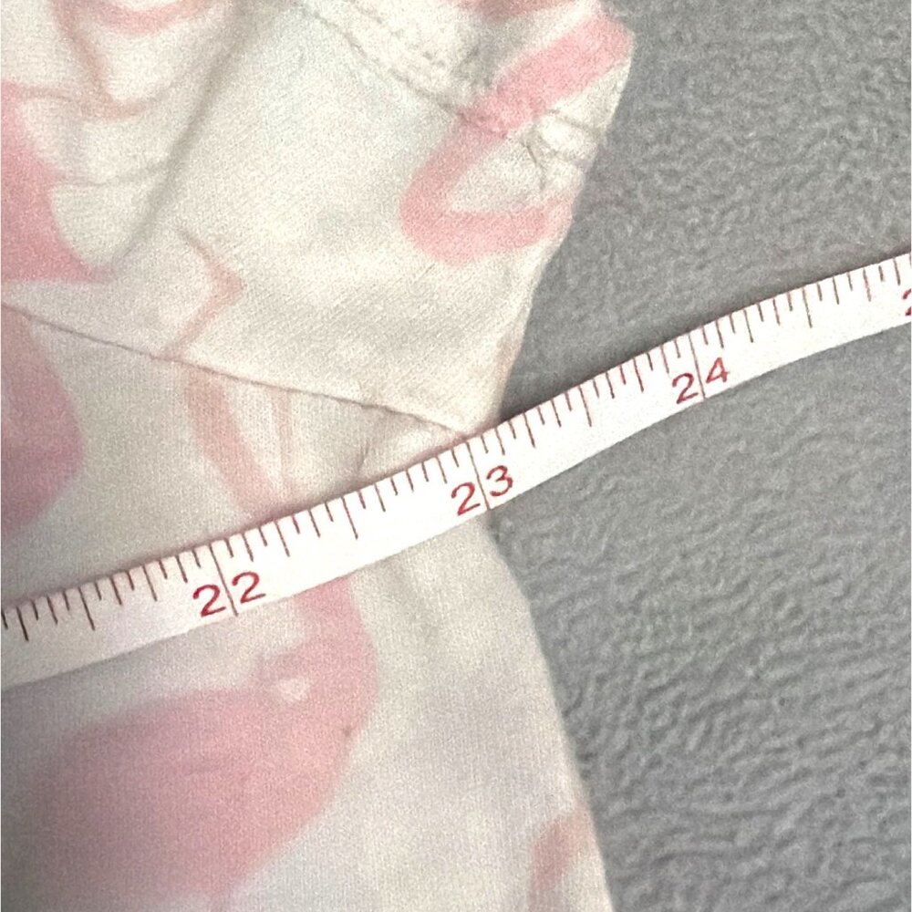 Torrid Classic Fit Flamingo Print Lightweight T-Shirt Womens Size 1 Pink & White - Picture 4 of 5